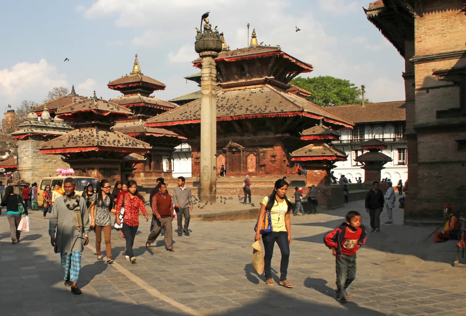 A Morning in Kathmandu Durbar Square